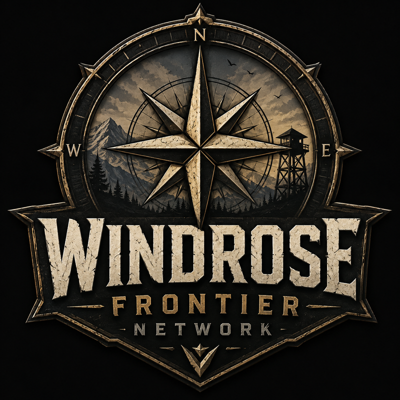 Windrose Frontier Network logo